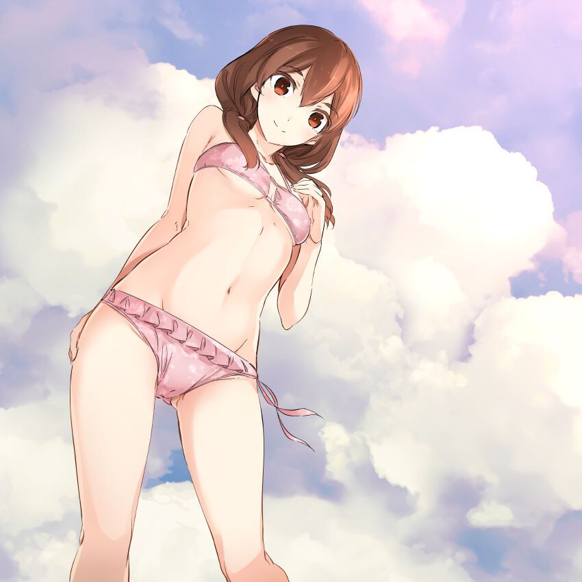 [131 pieces of intense selection] secondary image of a cute loli beautiful girl in a cute bikini or swimsuit 61