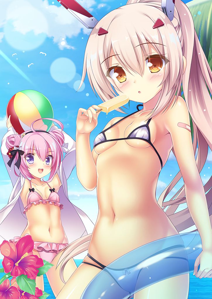 [131 pieces of intense selection] secondary image of a cute loli beautiful girl in a cute bikini or swimsuit 66