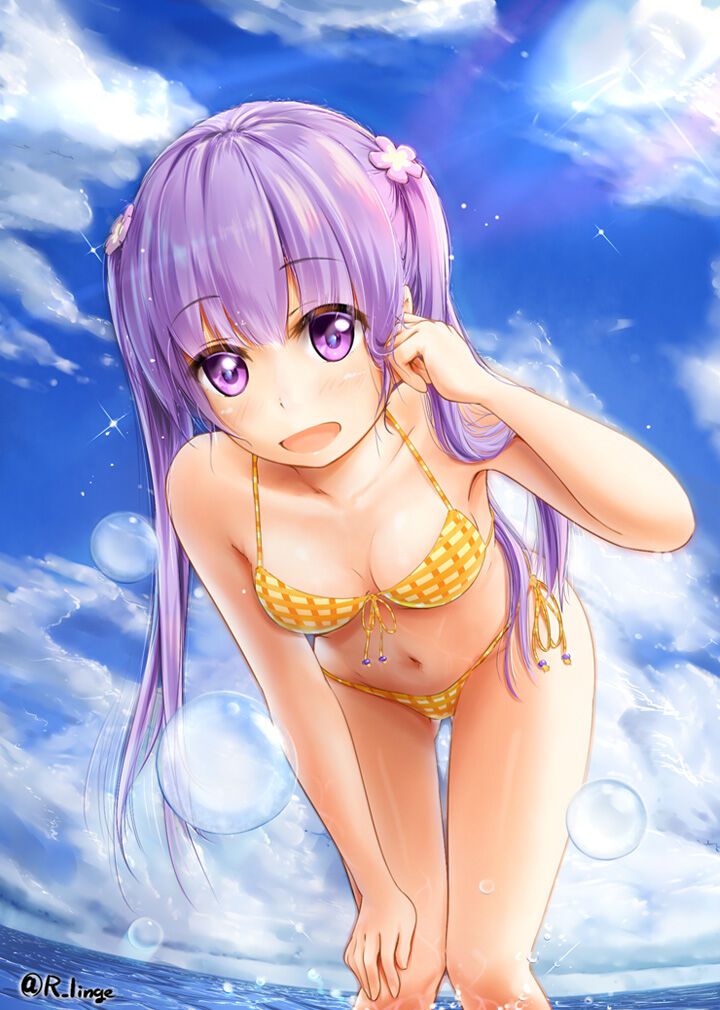 [131 pieces of intense selection] secondary image of a cute loli beautiful girl in a cute bikini or swimsuit 71