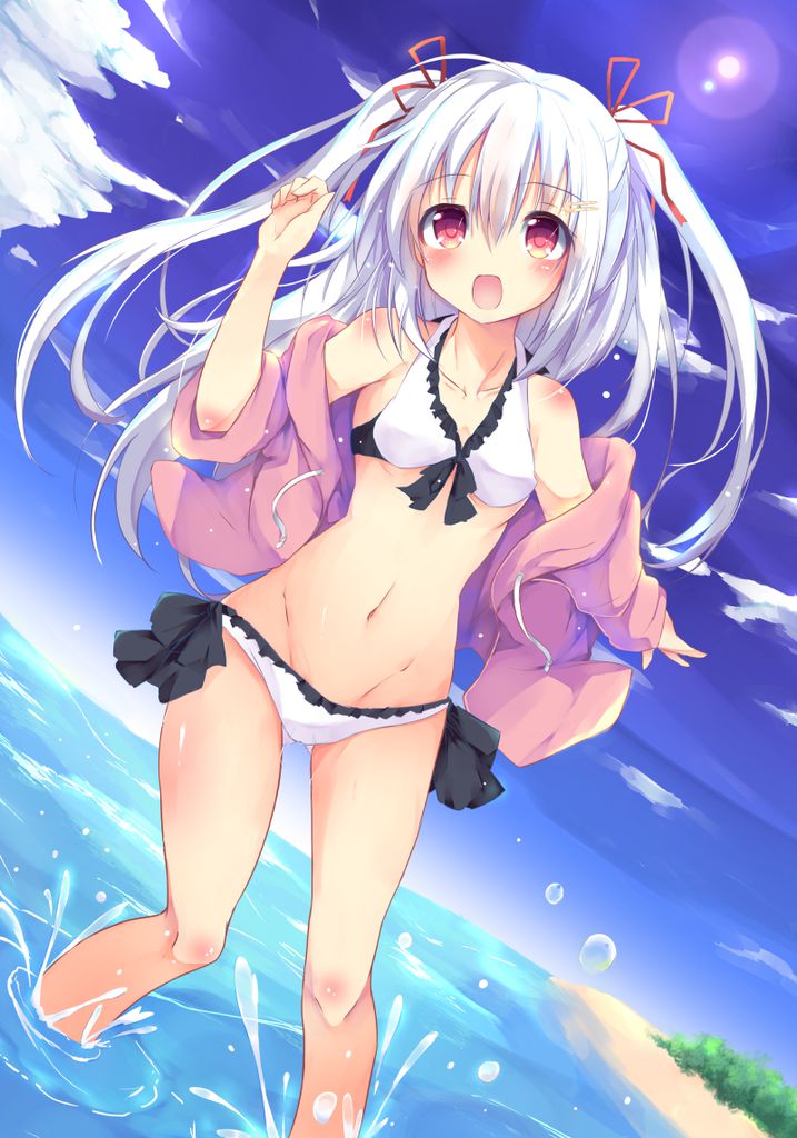 [131 pieces of intense selection] secondary image of a cute loli beautiful girl in a cute bikini or swimsuit 72