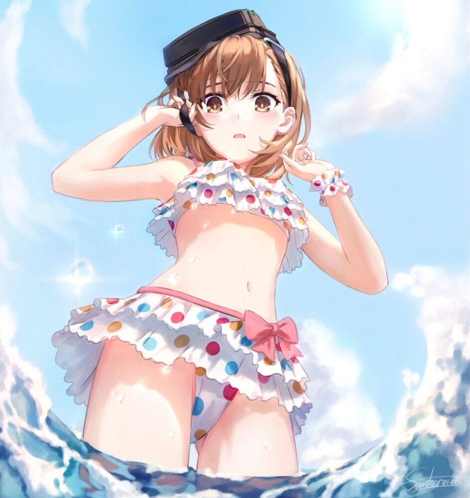 [131 pieces of intense selection] secondary image of a cute loli beautiful girl in a cute bikini or swimsuit 8