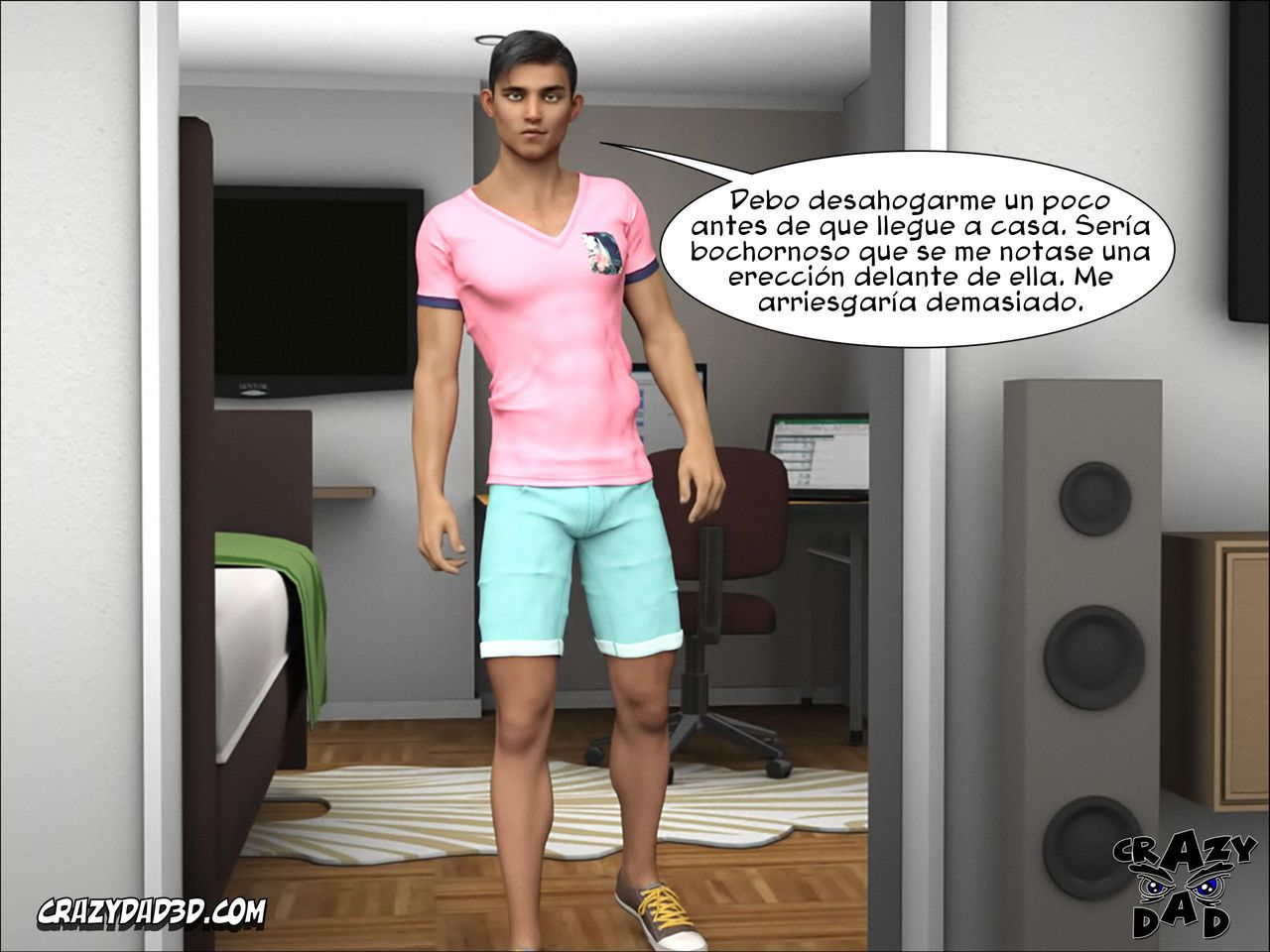 [CrazyDad3D] Mother, Desire Forbidden 1 (Spanish) 4