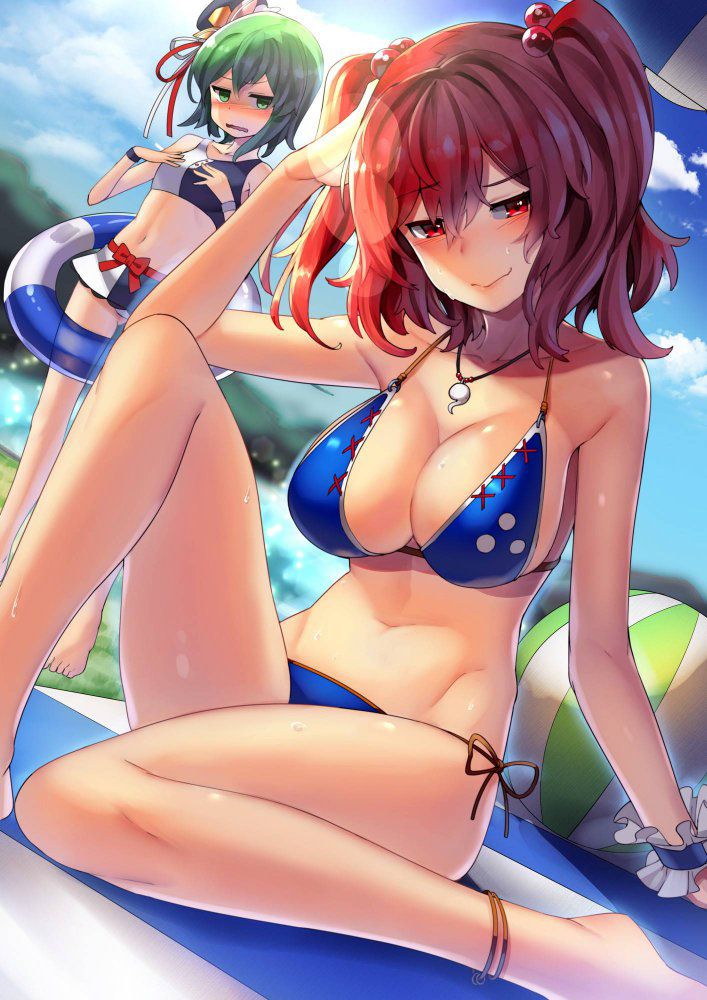 Secondary erotic image of swimsuit. 14