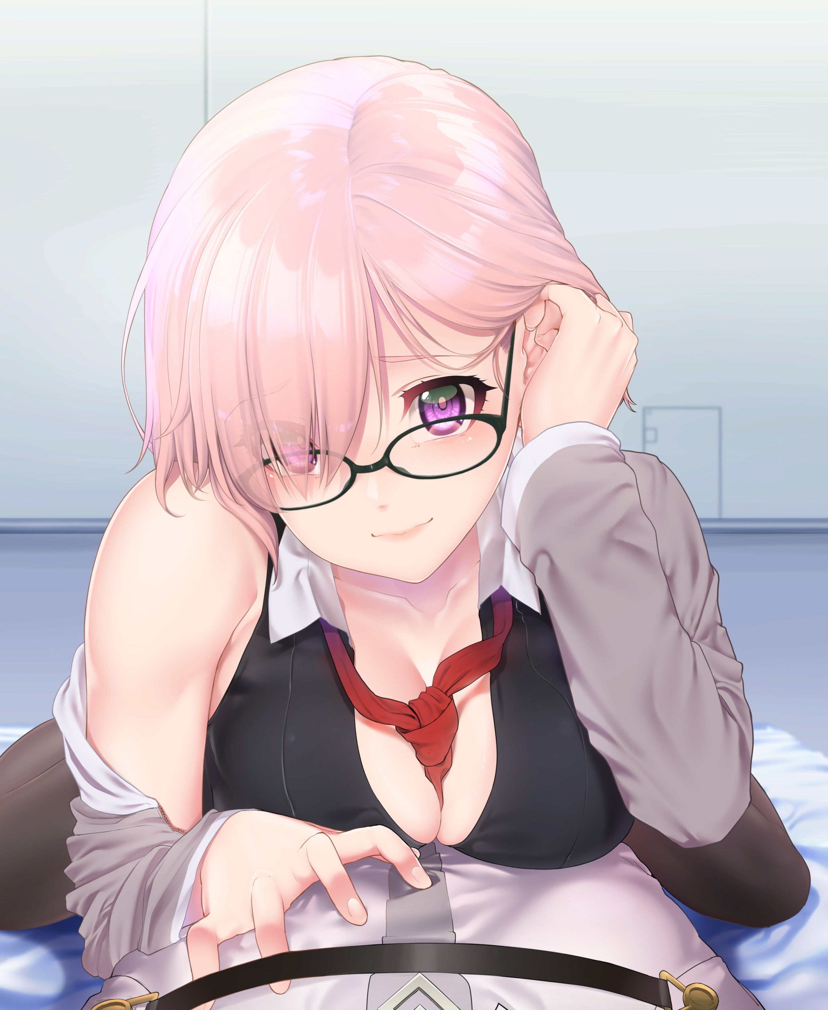 [Secondary erotic] erotic image of cute glasses daughters who look good on glasses is here 5