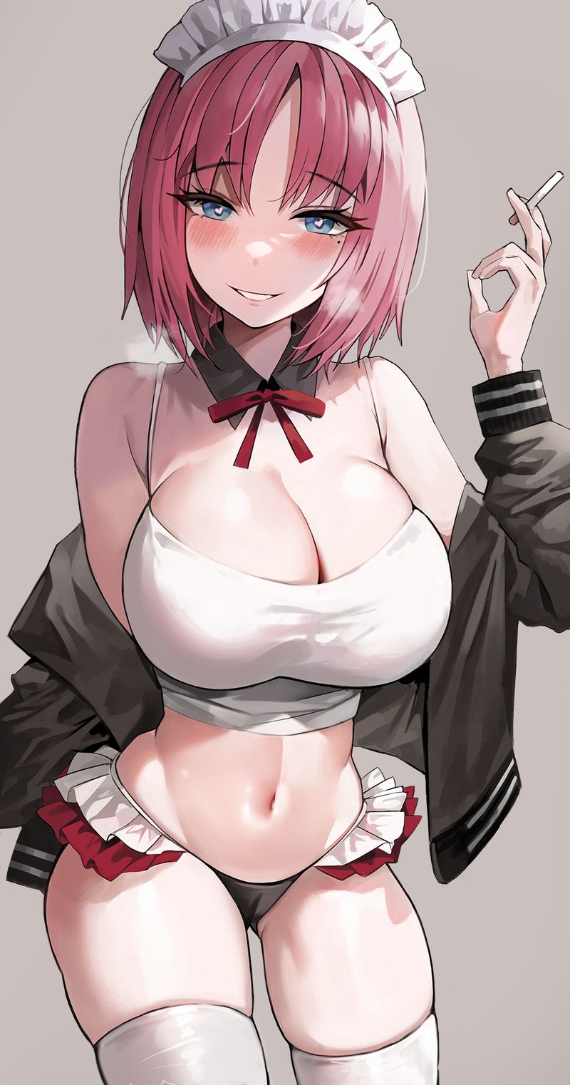 【Secondary】Summary of images of girls in maid clothes that are too erotic 41