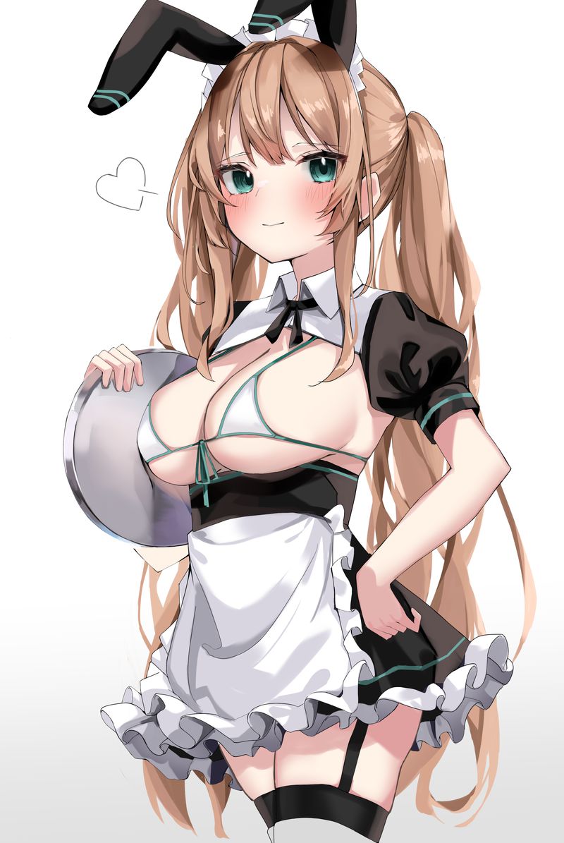 【Secondary】Summary of images of girls in maid clothes that are too erotic 47