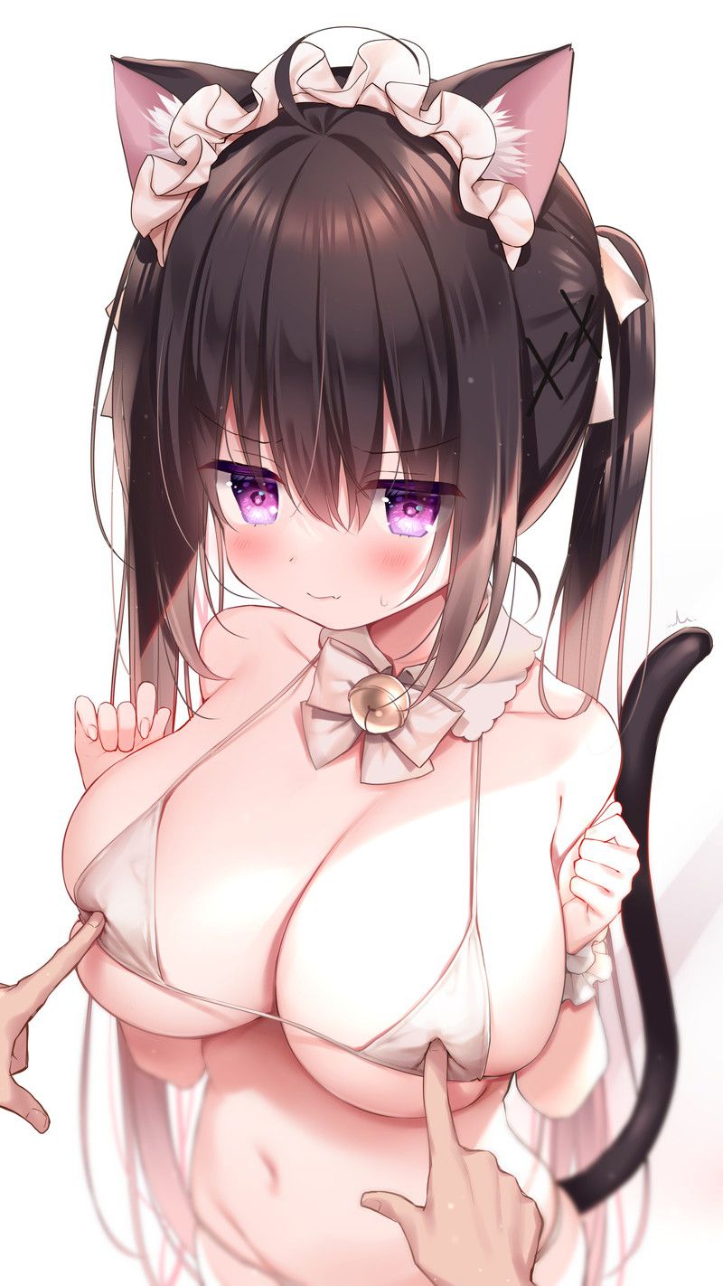 【Secondary】Summary of images of girls in maid clothes that are too erotic 48