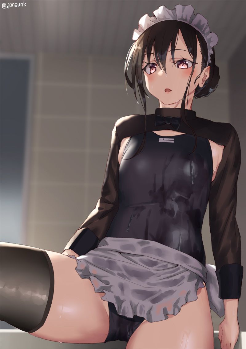 【Secondary】Summary of images of girls in maid clothes that are too erotic 5