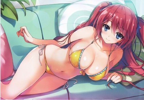 Erotic anime summary Beautiful girls who are so full that their thighs are touchy [secondary erotic] 2