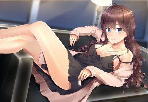 Erotic anime summary Beautiful girls who are so full that their thighs are touchy [secondary erotic] 24