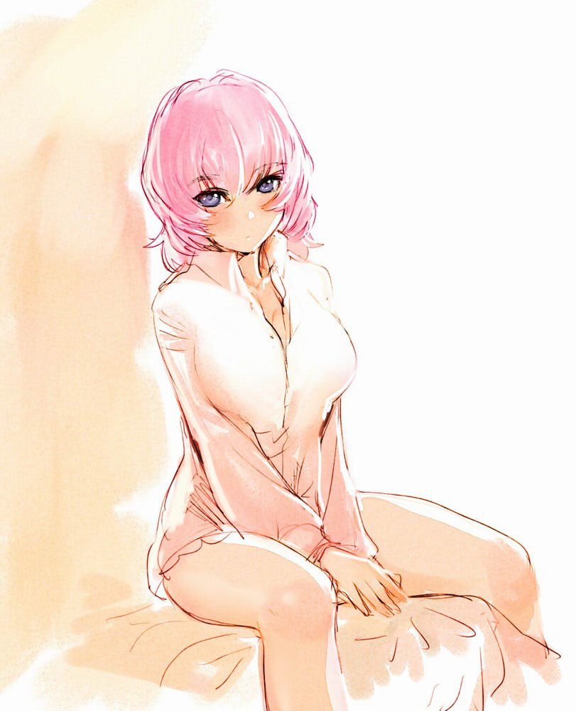 Moe illustration of naked shirt 10