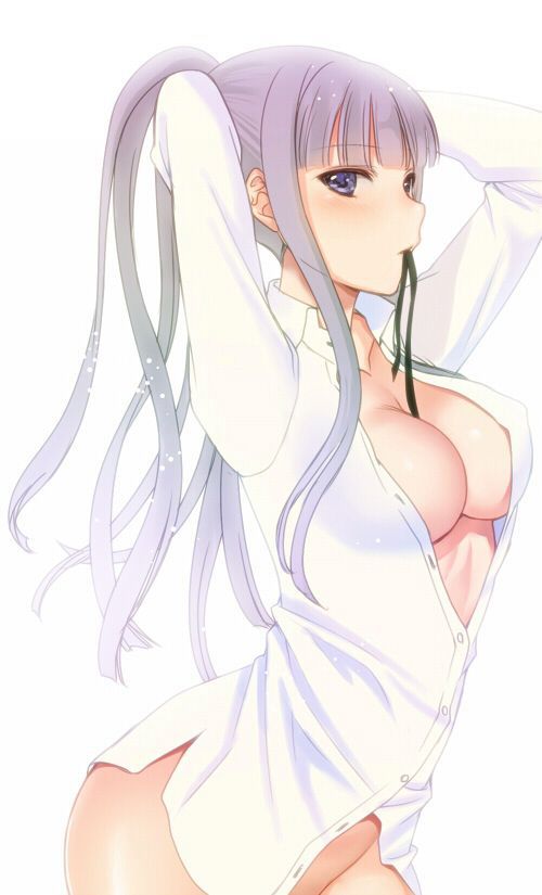 Moe illustration of naked shirt 16