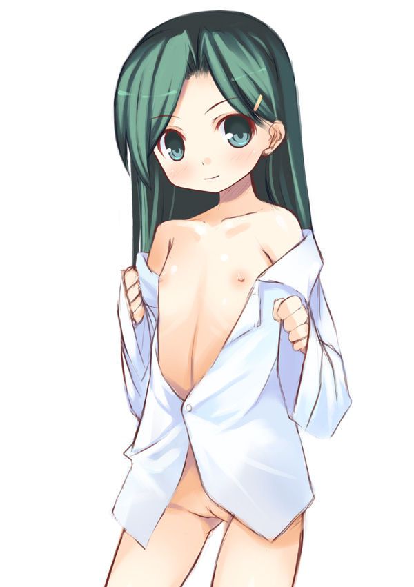 Moe illustration of naked shirt 9