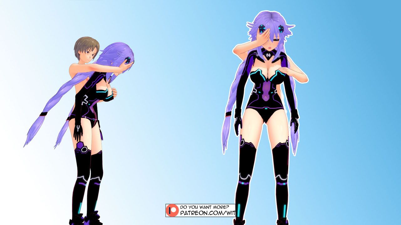 [Wit] Neptune (Hyperdimension Neptunia) skinsuit 5