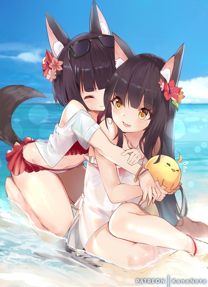 【Mutsu-chan (Azulen)】Secondary erotic image of Azur Lane's black-haired short heavy cherry blossom loli priestess sister ship Mutsu-chan 14