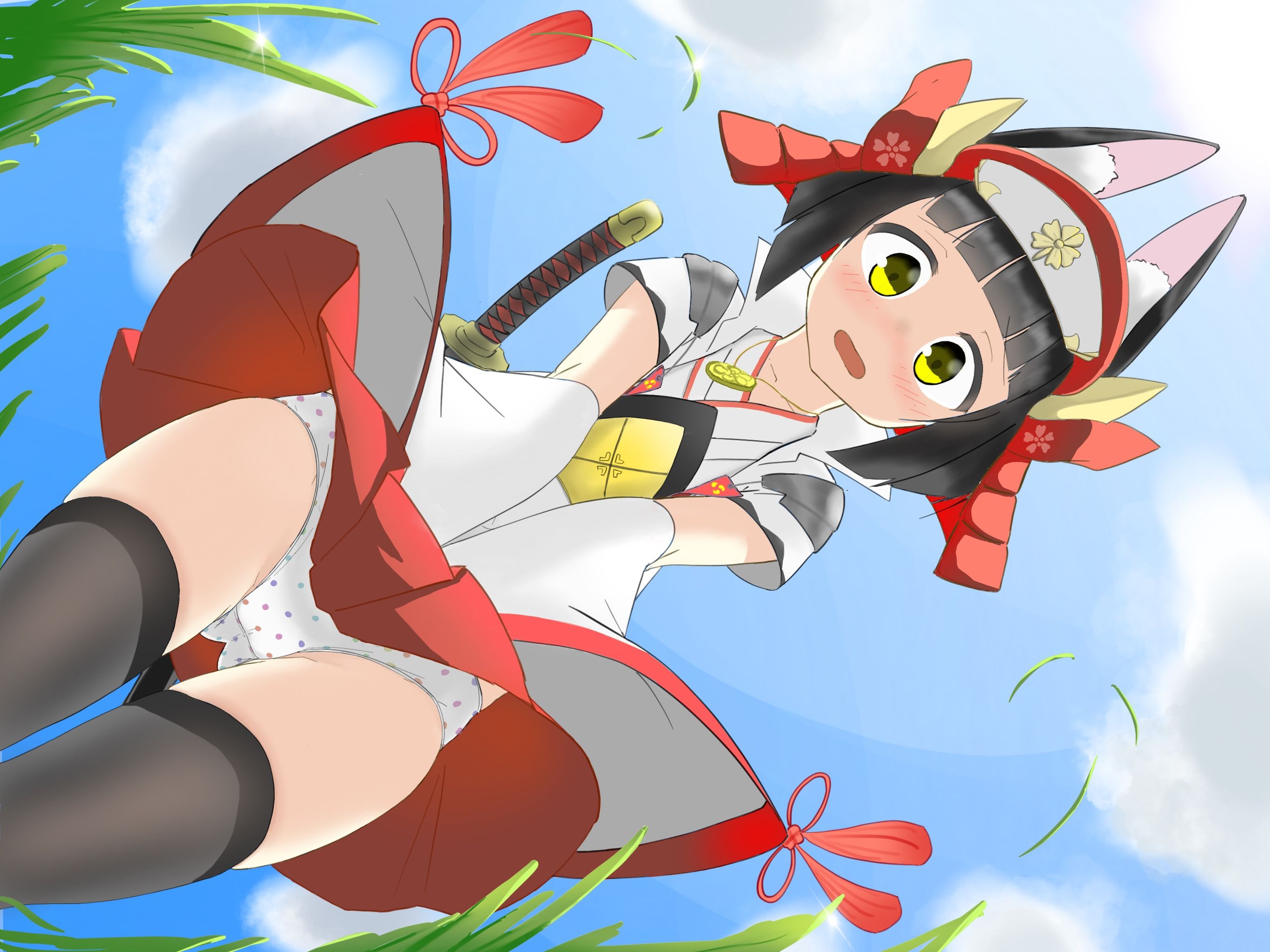 【Mutsu-chan (Azulen)】Secondary erotic image of Azur Lane's black-haired short heavy cherry blossom loli priestess sister ship Mutsu-chan 16