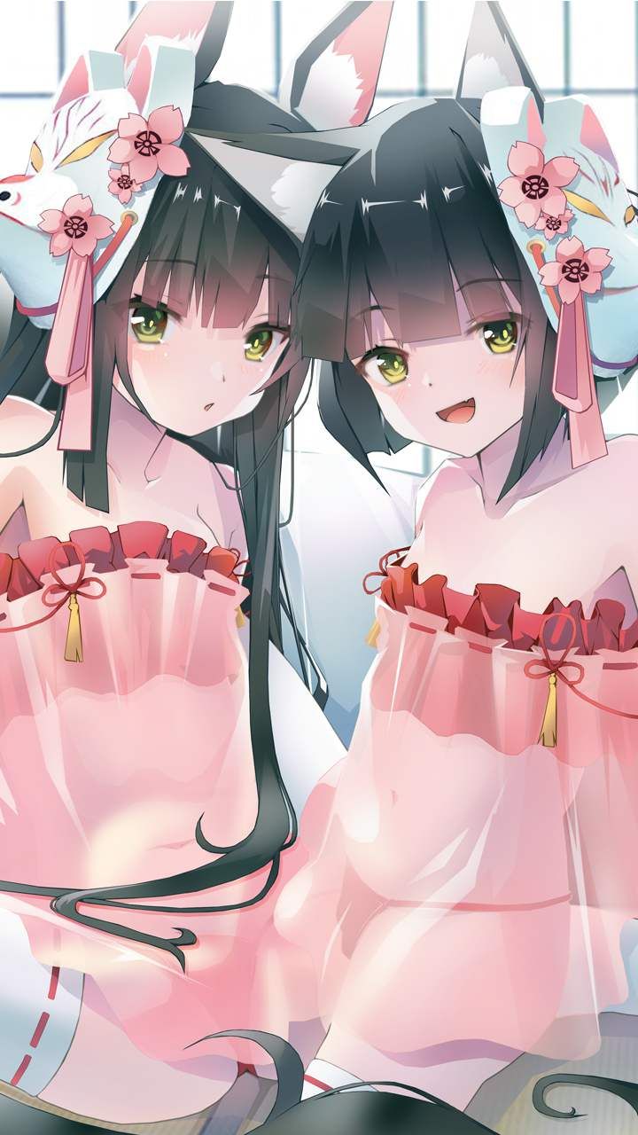 【Mutsu-chan (Azulen)】Secondary erotic image of Azur Lane's black-haired short heavy cherry blossom loli priestess sister ship Mutsu-chan 5