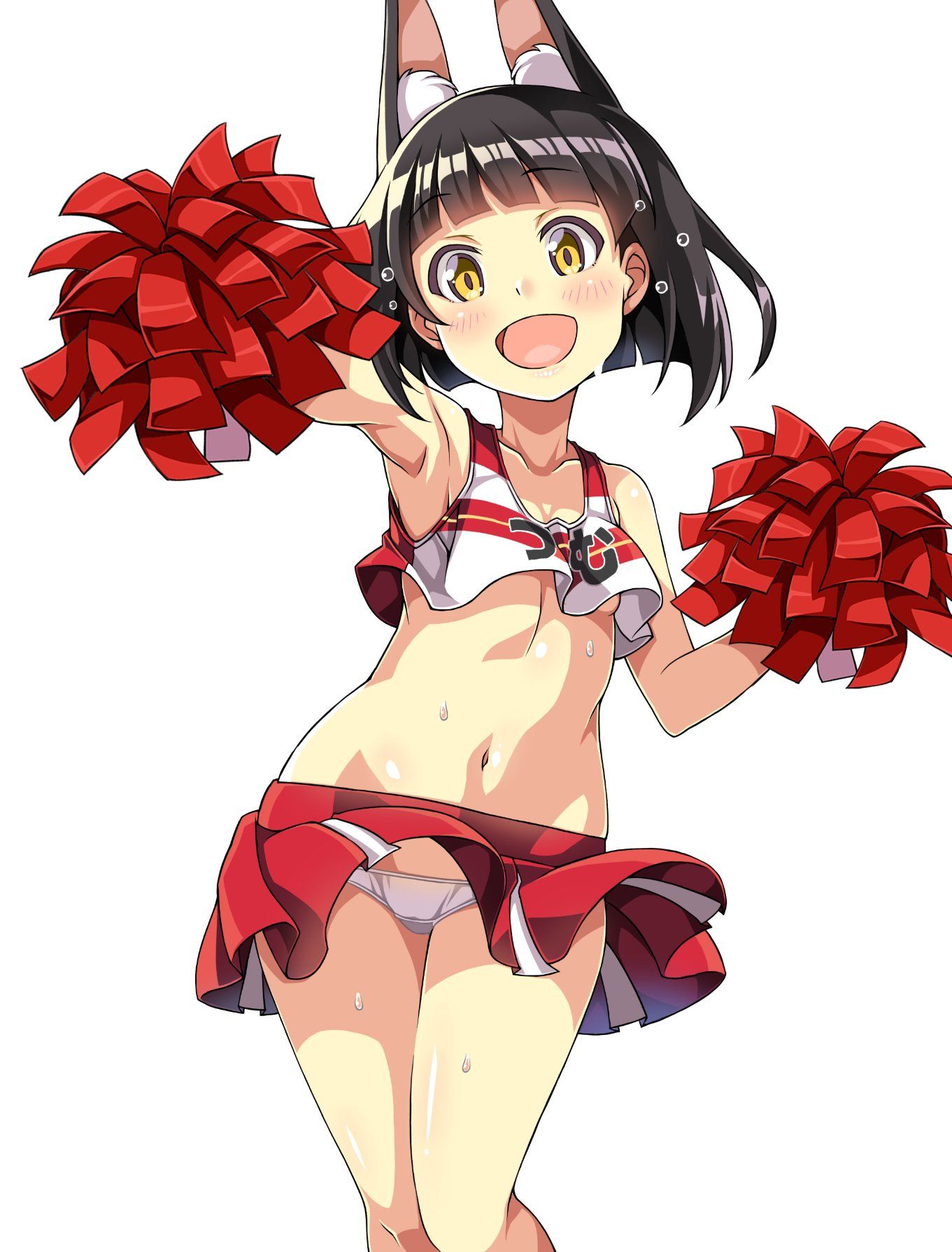 【Mutsu-chan (Azulen)】Secondary erotic image of Azur Lane's black-haired short heavy cherry blossom loli priestess sister ship Mutsu-chan 7