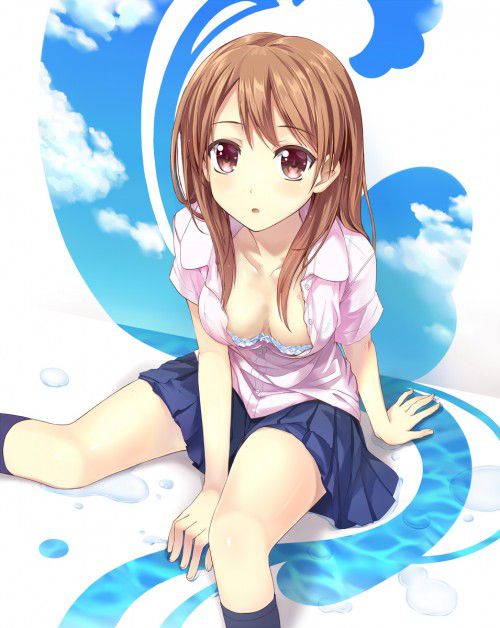 Erotic anime summary Beautiful girls who are able to see a happy bra because they can be seen on purpose [secondary erotic] 12