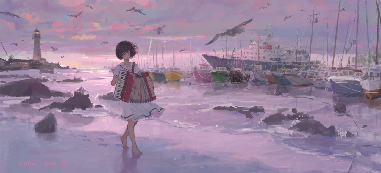 Girls And The Sea 少女与海 3