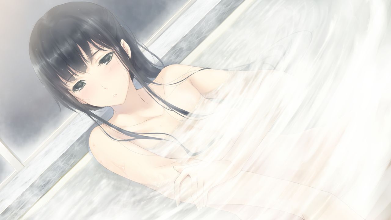A erythro image of a girl in a bath 6