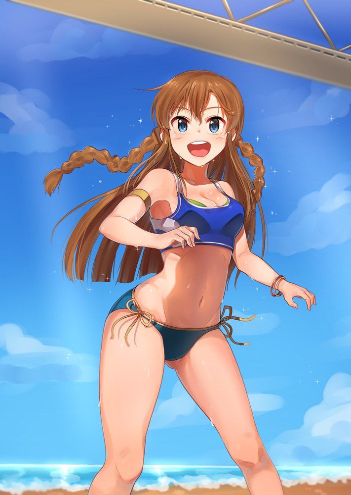 【Secondary】Horny image of cute girl in swimsuit 9