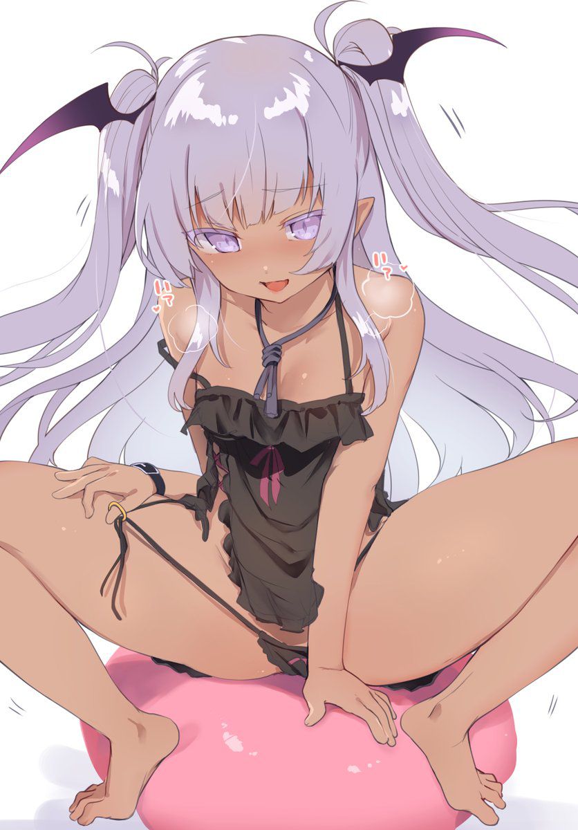 Erotic anime summary Erotic images of beautiful girls wearing sexy black underwear [50 pieces] 21