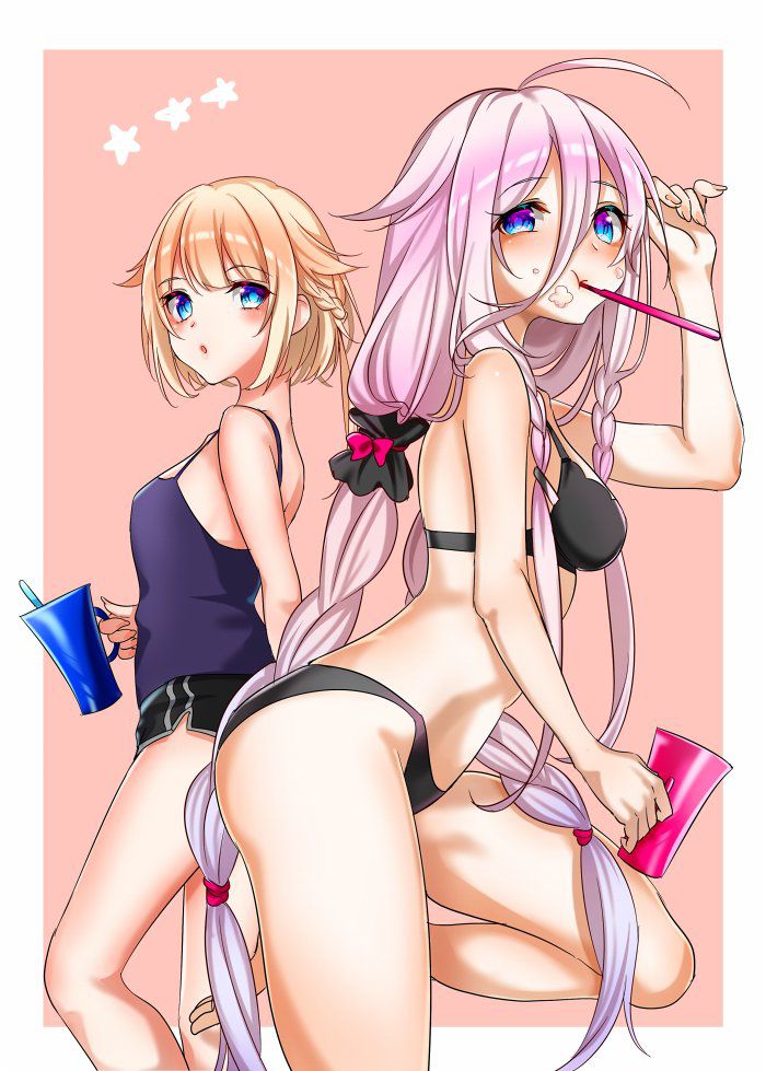 Erotic anime summary Erotic images of beautiful girls wearing sexy black underwear [50 pieces] 39