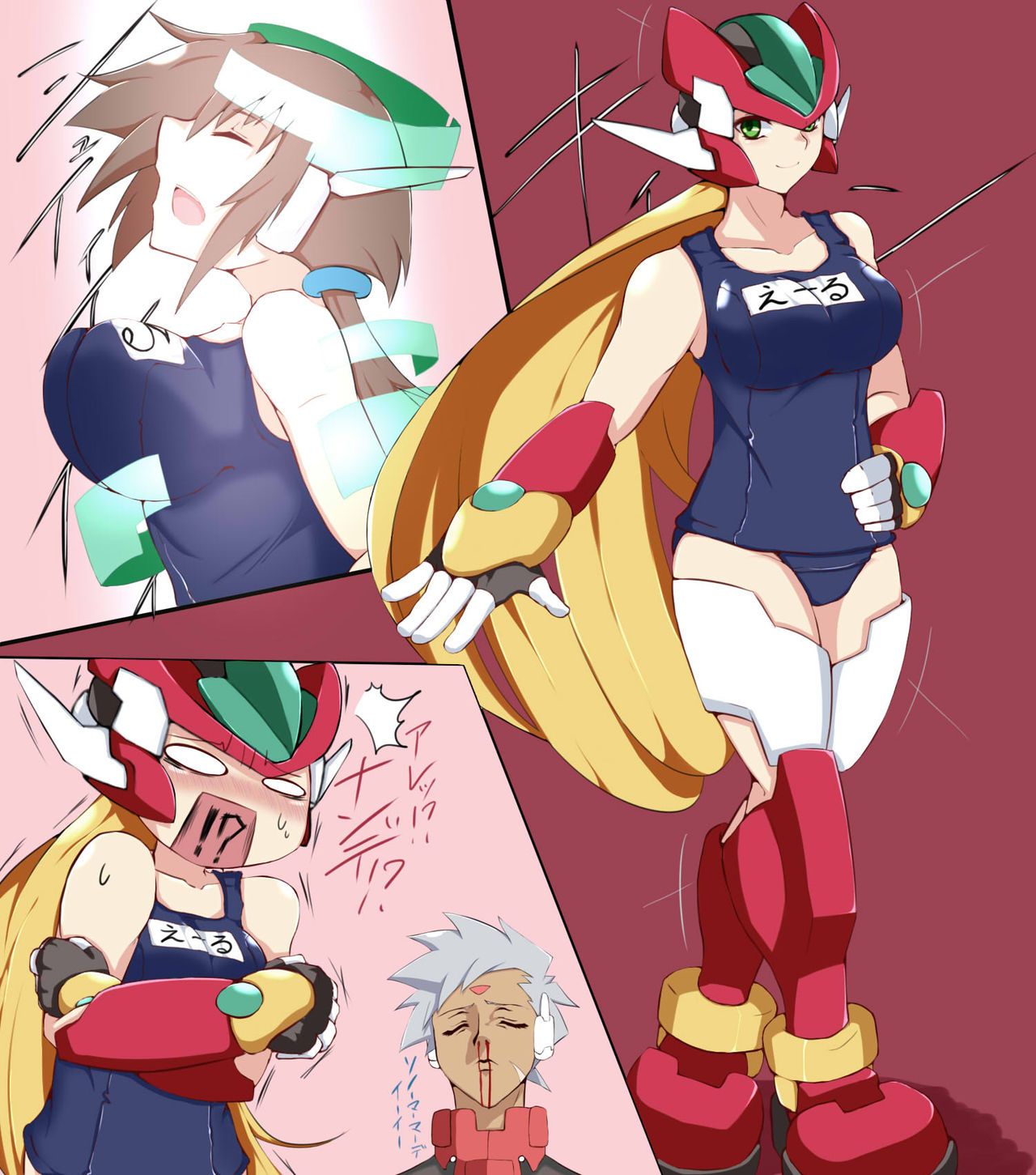 Artist - TGxx3300 - Mega Man ZX series (mainly Aile san) ロックマンゼクスシリーズ（エールさんメイン）by TGxx3300 7