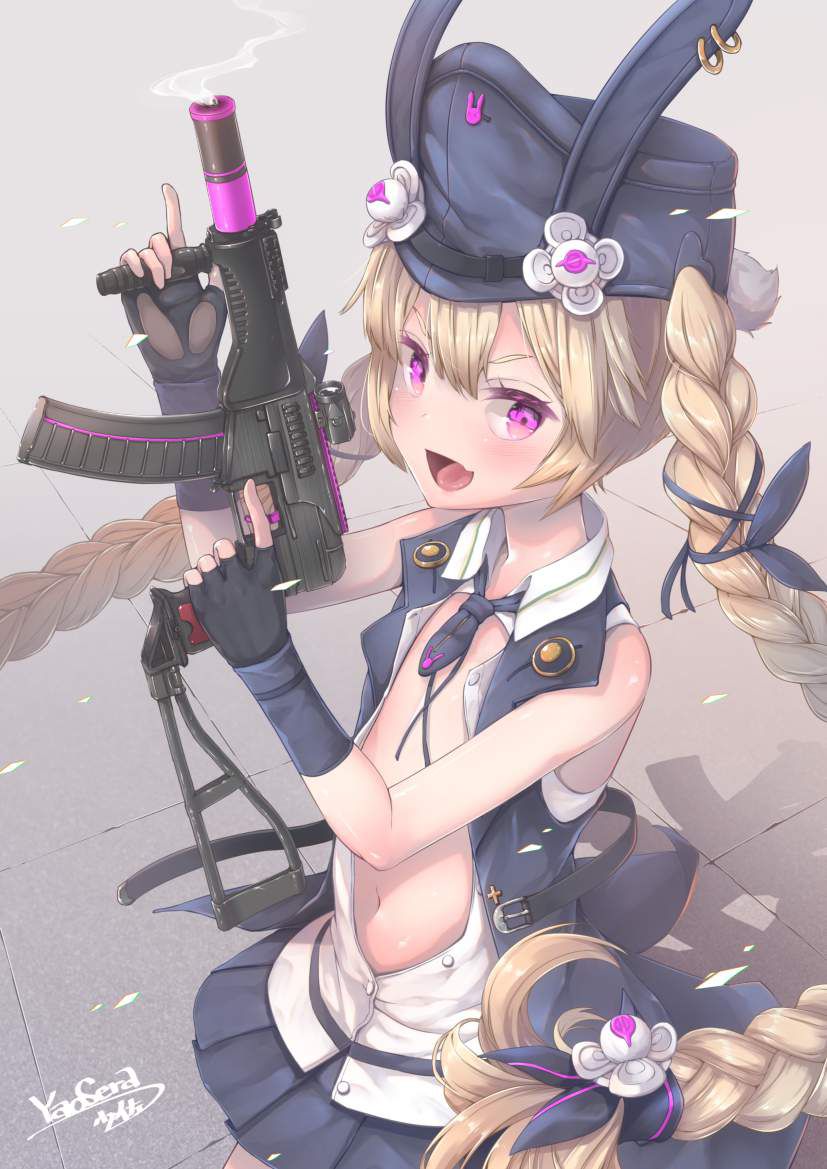 I want to pull it out with an erotic image of dolls frontline, so I'll paste it 19