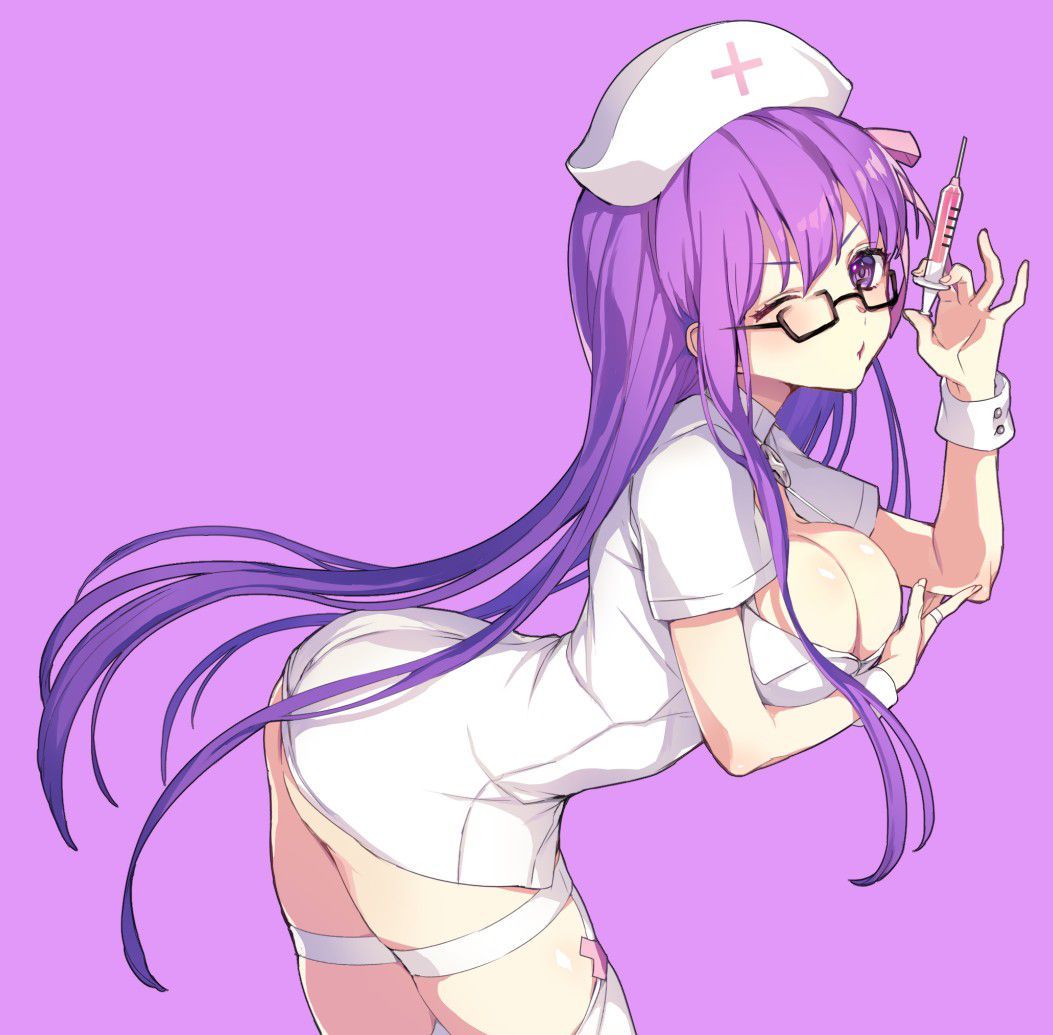 Nurse 2D erotic image that you want to be hospitalized for life if there is a hospital with such an angel 13