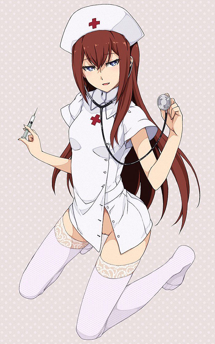 Nurse 2D erotic image that you want to be hospitalized for life if there is a hospital with such an angel 26