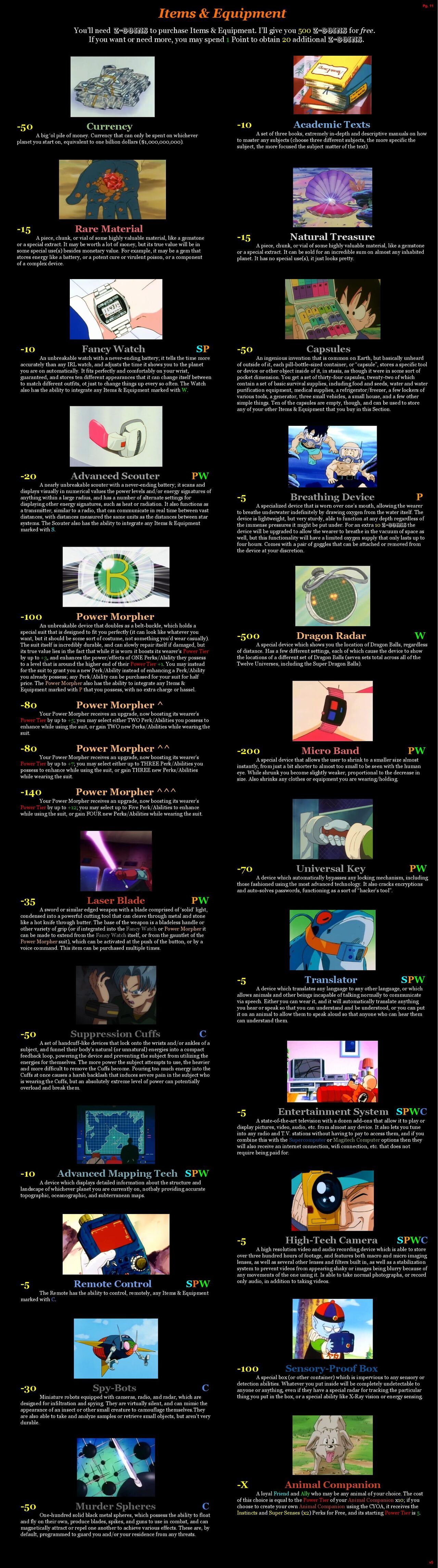 [Apotheosis] Dragon Ball CYOA V5 11