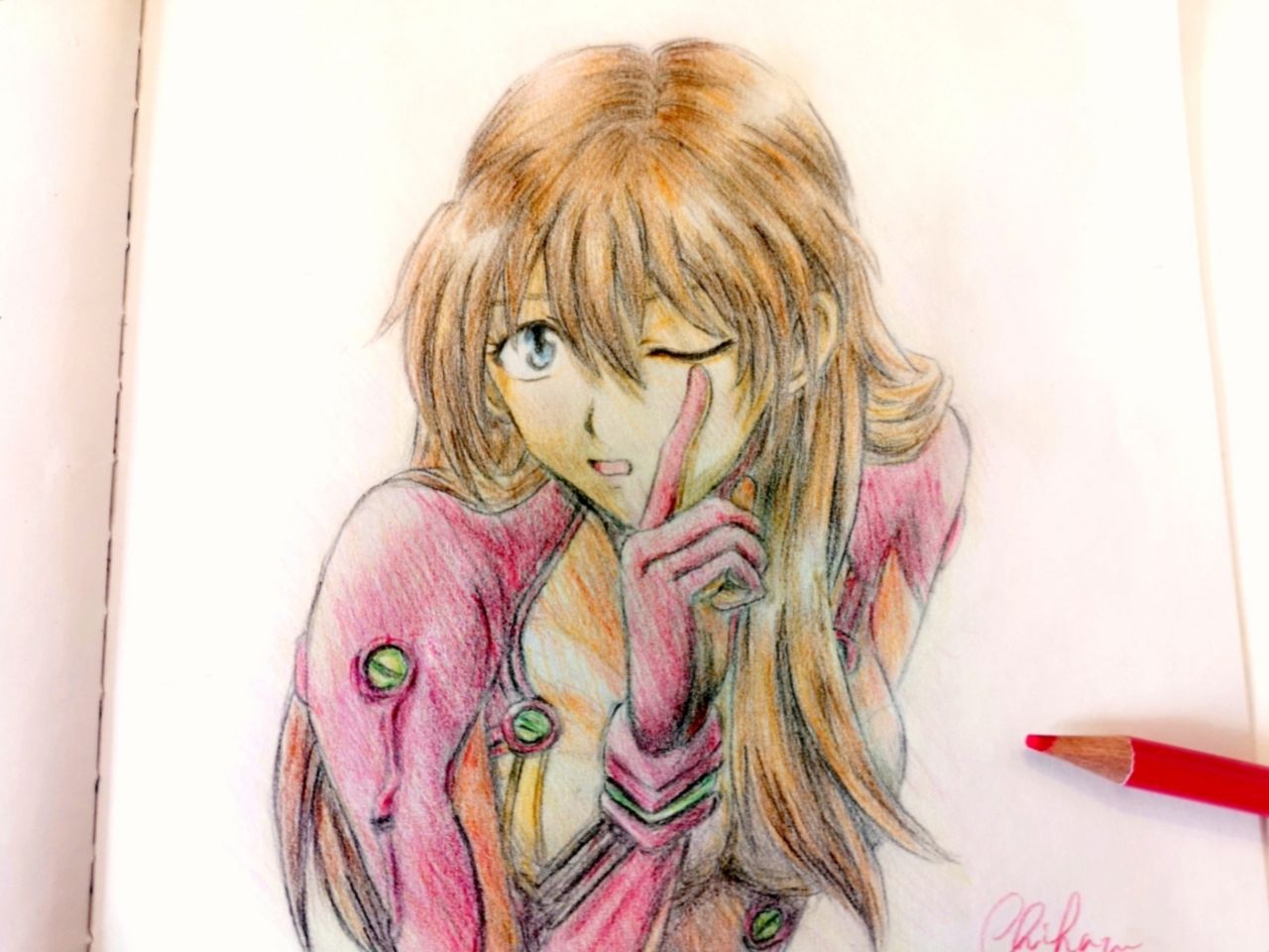 chiharueva/chiharusoma Evangelion Artwork 12