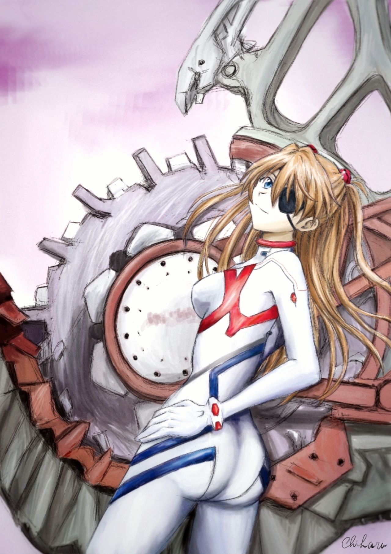 chiharueva/chiharusoma Evangelion Artwork 127