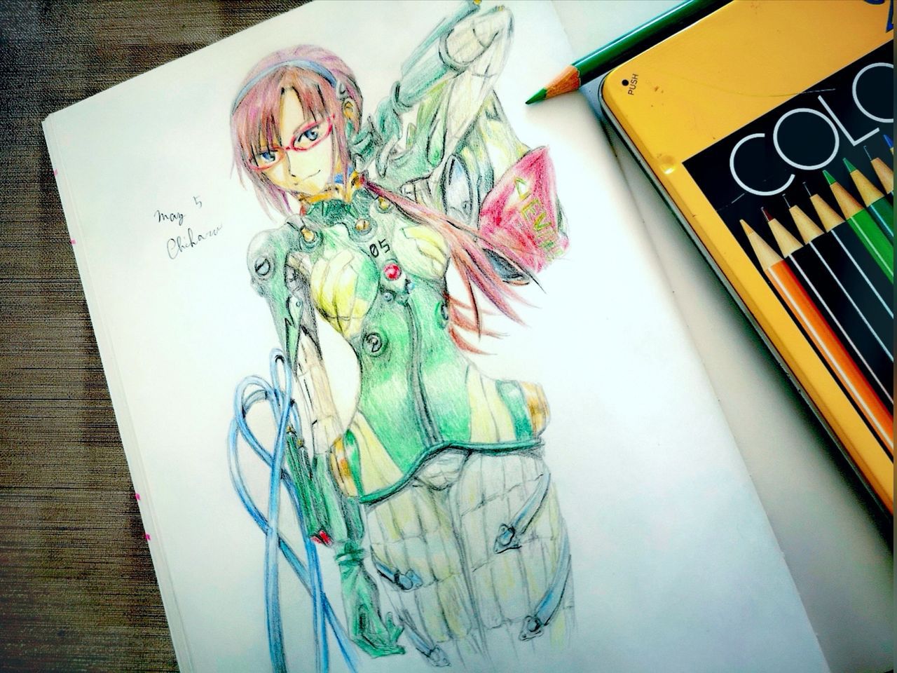 chiharueva/chiharusoma Evangelion Artwork 13