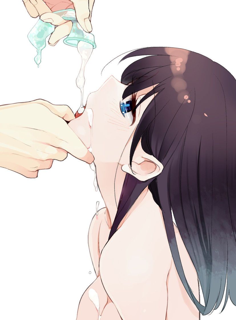 Erotic image summary that lets girls eat thick semen coming out of chinko 3