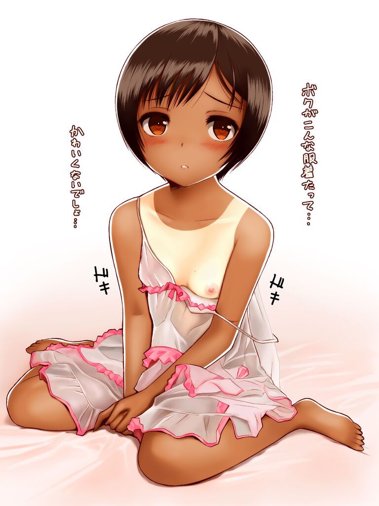 [Intense selection 135 sheets] secondary image of brown loli beautiful girl who is naked and the tanning line is too 102