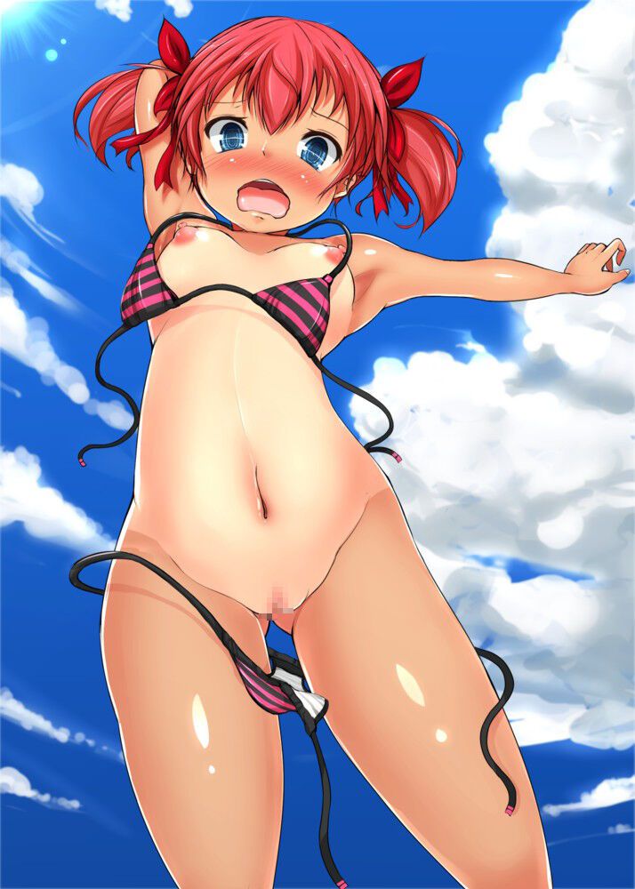 [Intense selection 135 sheets] secondary image of brown loli beautiful girl who is naked and the tanning line is too 37
