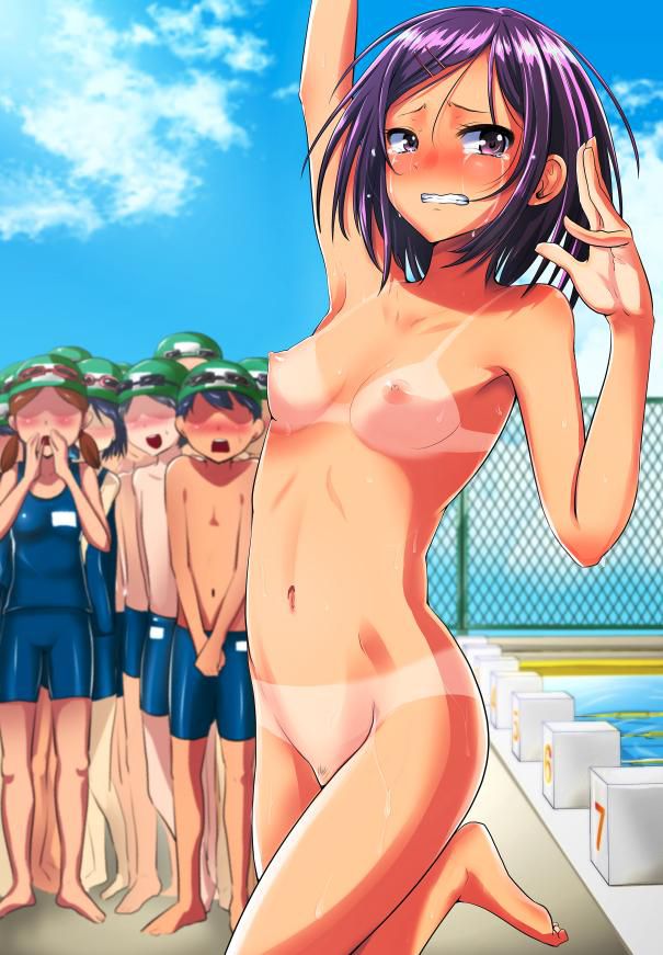 [Intense selection 135 sheets] secondary image of brown loli beautiful girl who is naked and the tanning line is too 44
