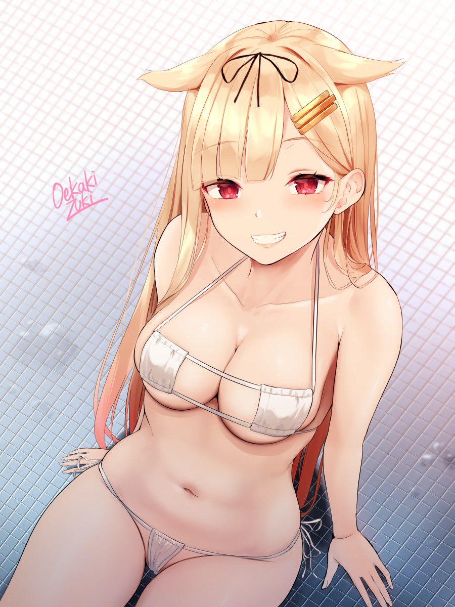 Erotic image of a girl wearing a string bun Part 20 34