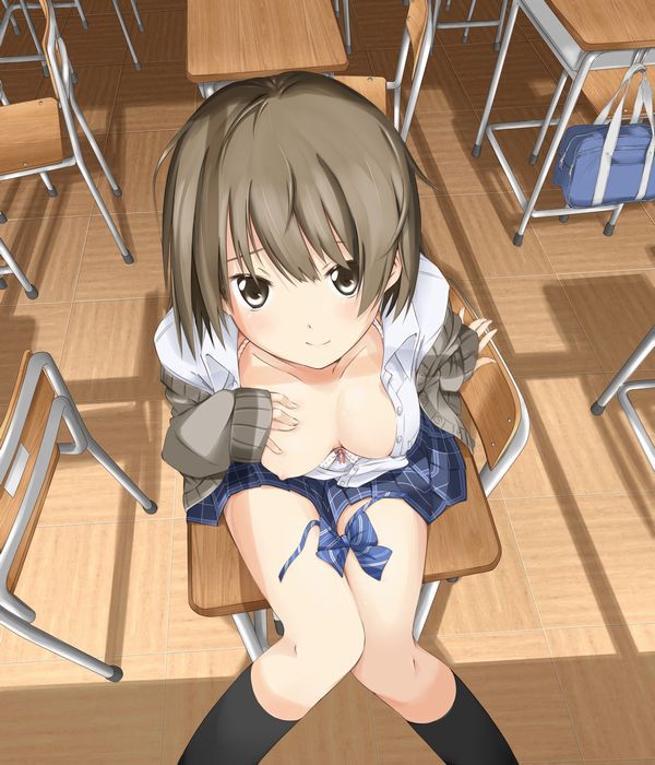 Erotic image of schoolgirl in uniform enjoying sex in the classroom is here 21