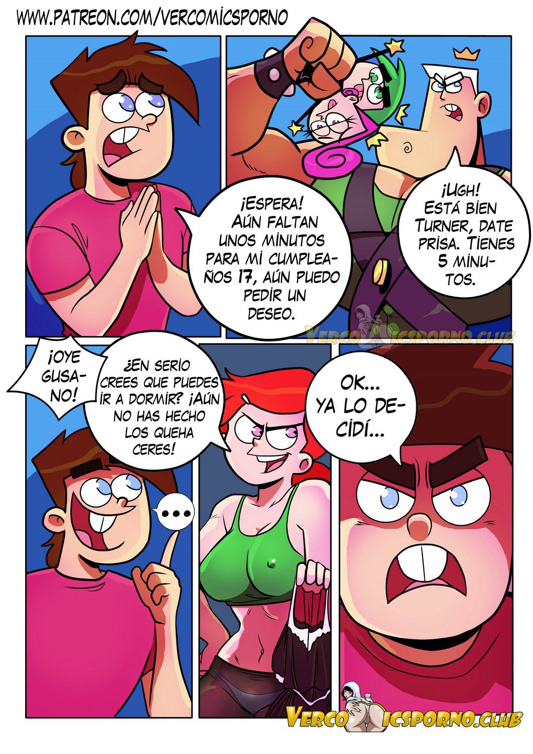 [Gansoman] Sometiendo a la niñera (Fairly Odd Parents) [Spanish] [Ongoing] 21