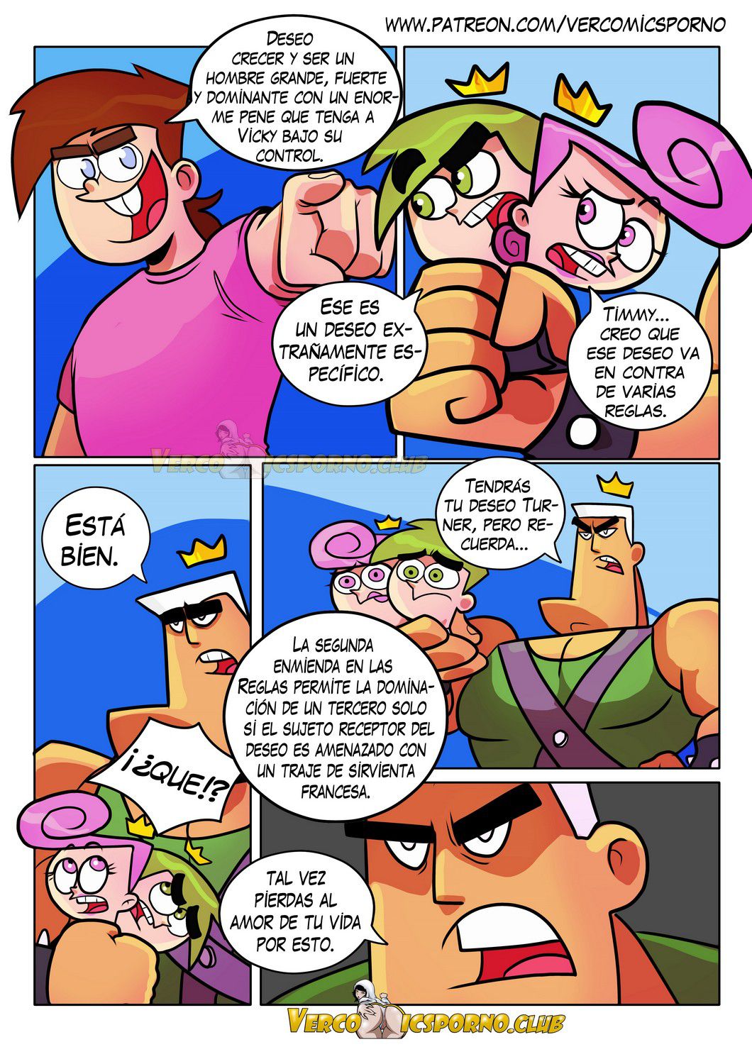 [Gansoman] Sometiendo a la niñera (Fairly Odd Parents) [Spanish] [Ongoing] 22