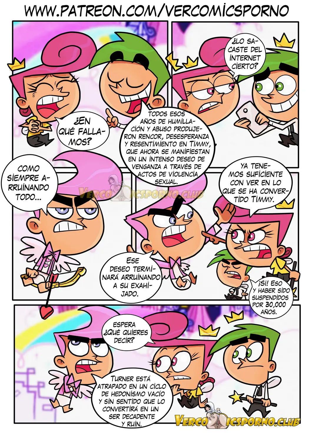 [Gansoman] Sometiendo a la niñera (Fairly Odd Parents) [Spanish] [Ongoing] 25