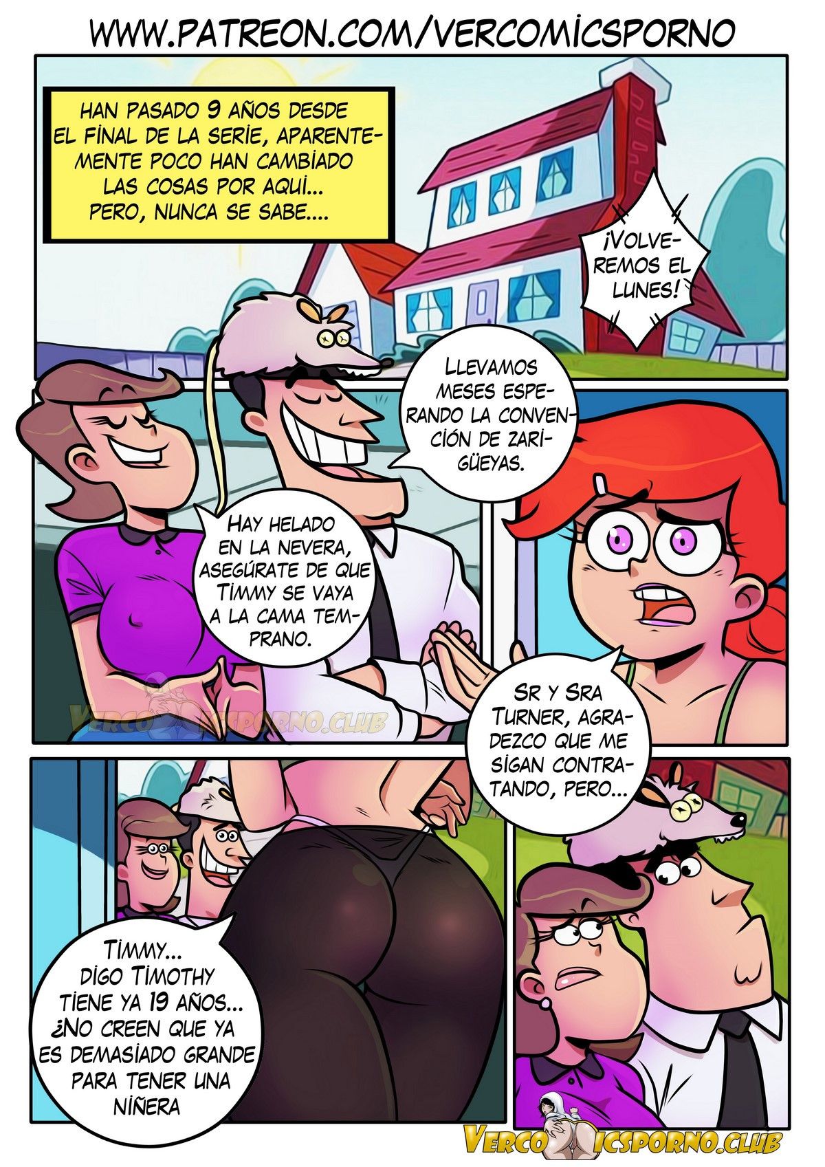 [Gansoman] Sometiendo a la niñera (Fairly Odd Parents) [Spanish] [Ongoing] 3