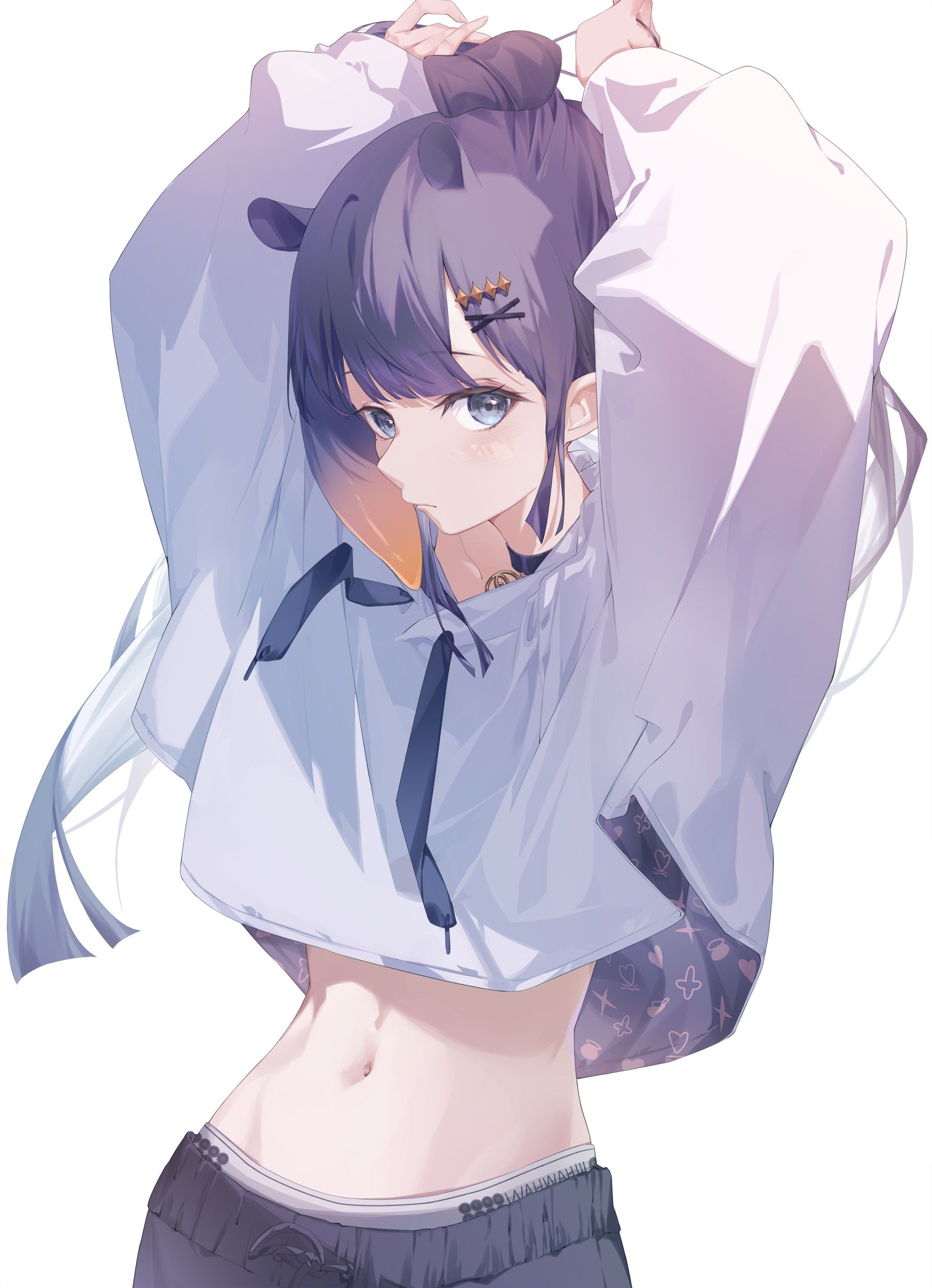 [2nd] Erotic image of a girl who can see the belly button Part 62 25