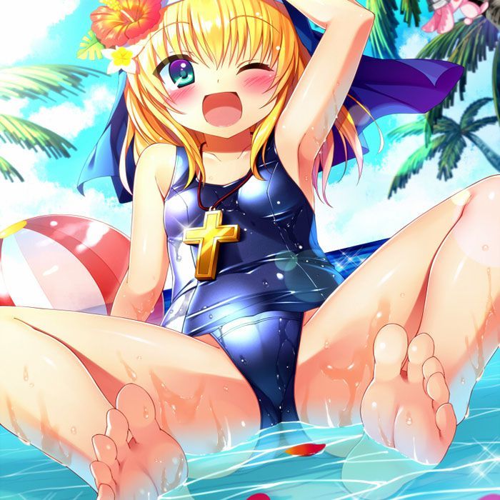 Two-dimensional erotic image of a sukusui girl who misses summer 13