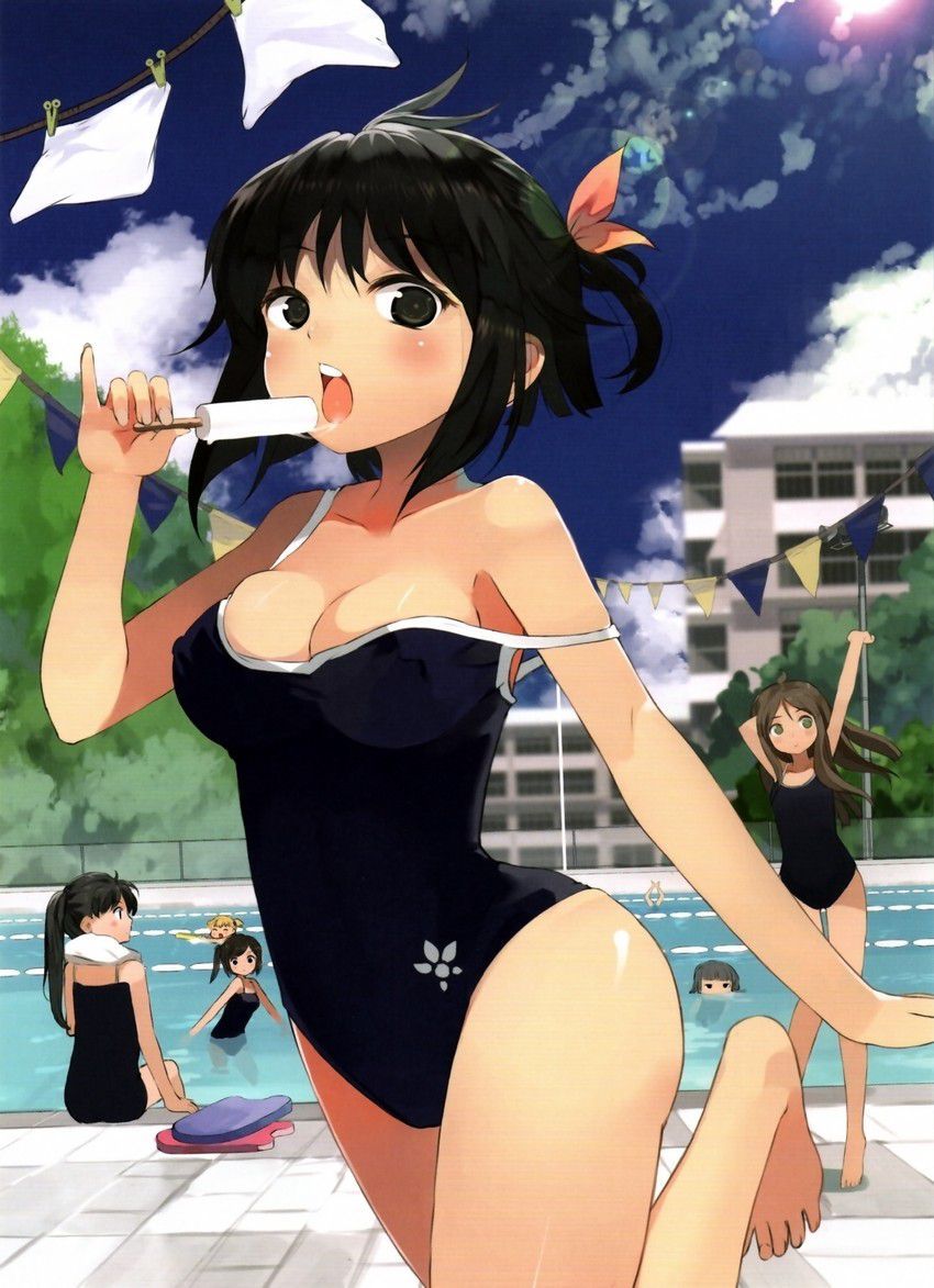 Two-dimensional erotic image of a sukusui girl who misses summer 14