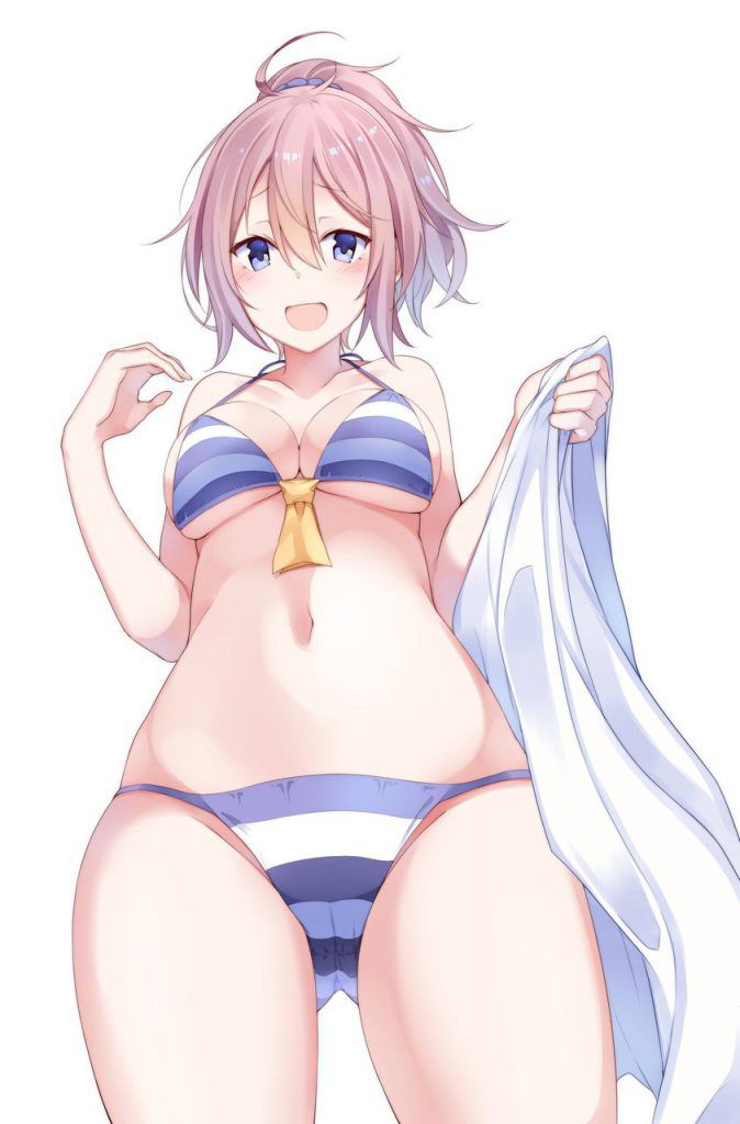 Two-dimensional erotic image of swimsuit. 12